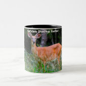 Tasse 2 Couleurs Salutations de Noël (Centre)