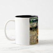 Tasse 2 Couleurs Salutations de Noël (Gauche)