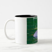 Tasse 2 Couleurs Salutations de Noël Mon petit castor (Gauche)