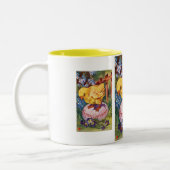 Tasse 2 Couleurs Salutations de Pâques (Gauche)