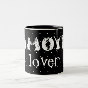 Tasse 2 Couleurs Samoyed épelé dans Samoyed Dog Lettres