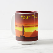 Tasse 2 Couleurs San Francisco Sunset 1124 (Devant gauche)