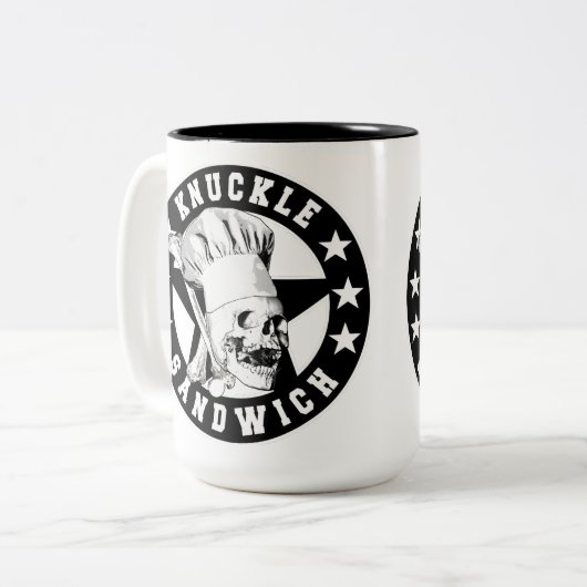 Tasse 2 Couleurs Sandwich Knuckle All Star 2 (Devant gauche)