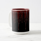 Tasse 2 Couleurs Sang de goutte (Devant gauche)