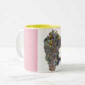 Tasse 2 Couleurs Sang de tigre (Devant gauche)