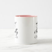 Tasse 2 Couleurs Sans café, je ne peux même pas (Centre)