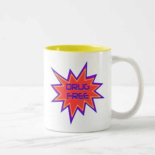 Tasse 2 Couleurs Sans drogue (Droit)