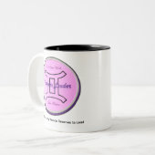 Tasse 2 Couleurs Sans peur  (Devant gauche)