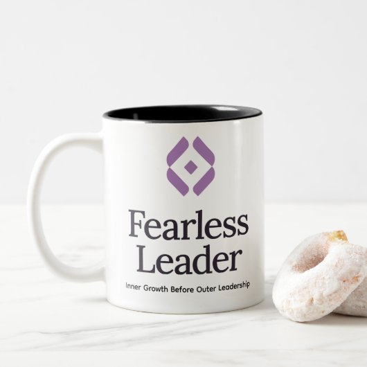 Tasse 2 Couleurs Sans peur (Avec donut)