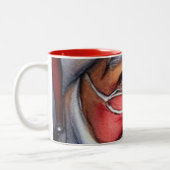 Tasse 2 Couleurs Santa Claus (Gauche)
