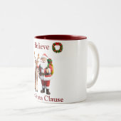 Tasse 2 Couleurs Santa Clause (Devant droit)
