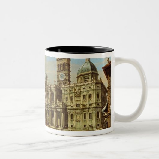 Tasse 2 Couleurs Santa Maria Maggiore, Rome, 1739 (Droit)