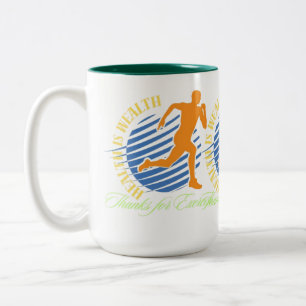 Tasse 2 Couleurs Santé