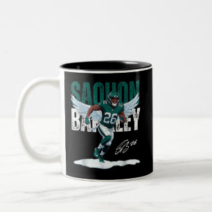 Tasse 2 Couleurs Saquon Eagles Vintage Barkley Design 90er Jahre Gr