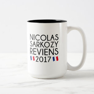 Tasse 2 Couleurs Sarkozy Reviens 2017