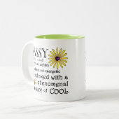 Tasse 2 Couleurs Sassy Defined (Devant gauche)
