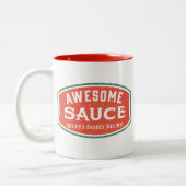 Tasse 2 Couleurs Sauce impressionnante (Gauche)
