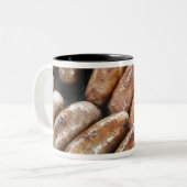 Tasse 2 Couleurs Saucisses au barbecue (Devant gauche)