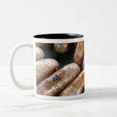Tasse 2 Couleurs Saucisses au barbecue (Gauche)