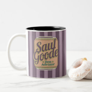 Tasse 2 Couleurs Saul Goode Zen Advisor Mauve Stripes BG