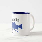 Tasse 2 Couleurs Saumon (POISSONS) (Devant droit)