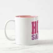 Tasse 2 Couleurs Saumons SAPIENS HOMOS (Gauche)