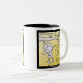 Tasse 2 Couleurs Saut de la foi (Devant droit)