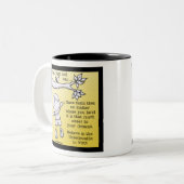 Tasse 2 Couleurs Saut de la foi (Devant gauche)