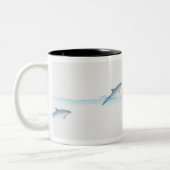 Tasse 2 Couleurs Saut du dauphin (Gauche)