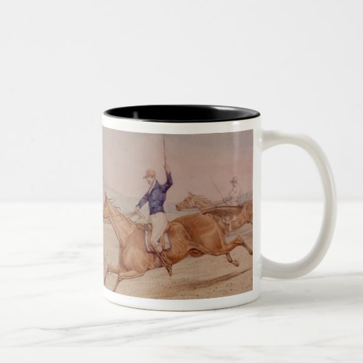 Tasse 2 Couleurs Sauter une barrière (Droit)