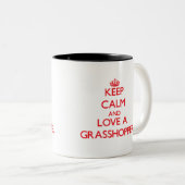 Tasse 2 Couleurs Sauterelle (Devant droit)