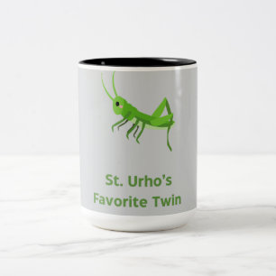 Tasse 2 Couleurs Sauterelle jumelle préférée de St. Urho