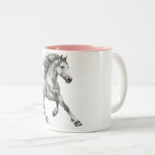 Tasse 2 Couleurs Sauvage et Libre (Devant droit)