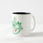 Tasse 2 Couleurs Sauvez la vie (Devant droit)