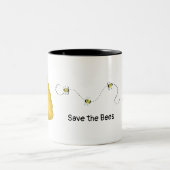 Tasse 2 Couleurs Sauvez les abeilles (Centre)