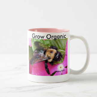 Tasse 2 Couleurs Sauvez une abeille, sauvez la planète !