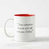 Tasse 2 Couleurs "Savez-Vous Où Est Votre Tiara ?" (Gauche)