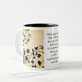 Tasse 2 Couleurs Savor cette ambroisie (Devant gauche)