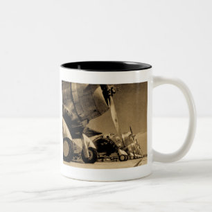 Tasse 2 Couleurs SBD Dauntlesses de Douglas d'avions de la deuxièm