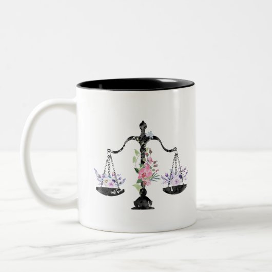 Tasse 2 Couleurs Scales of Justice (Gauche)