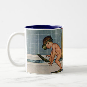 Tasse 2 Couleurs Scaphandre dans le baquet