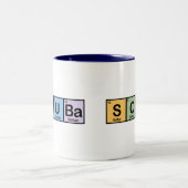 Tasse 2 Couleurs Scaphandre fait d'éléments (Centre)