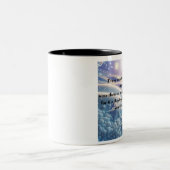 Tasse 2 Couleurs Scars Into Scars - Resilience Affirmation Art (Centre)