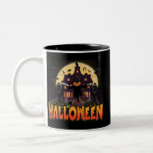 Tasse 2 Couleurs Scary House (Gauche)
