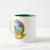 Tasse 2 Couleurs Sceau Montana (Devant gauche)