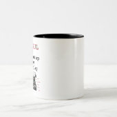 Tasse 2 Couleurs Scénariste Attention Finit Dans Mon Scénario (Centre)