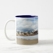 Tasse 2 Couleurs Scène côtière de la Nouvelle Angleterre (Gauche)