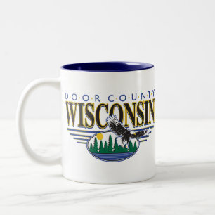 TASSE 2 COULEURS SCÈNE WISCONSIN-