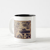 Tasse 2 Couleurs Schéma des réservoirs (Devant gauche)