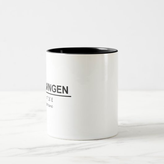 Tasse 2 Couleurs Scheveningen Coordonnée - Scheveningen Coordonnée (Centre)